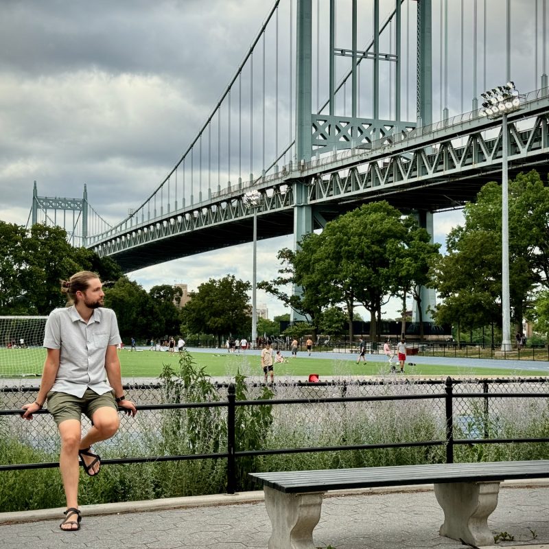 CJ By the Bridge