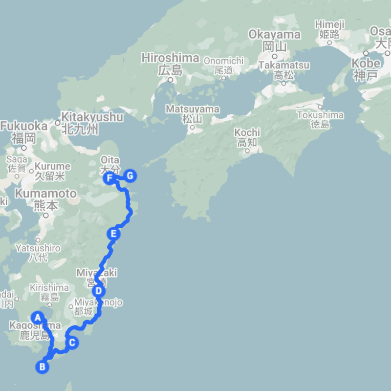 Approximate Map of Week One