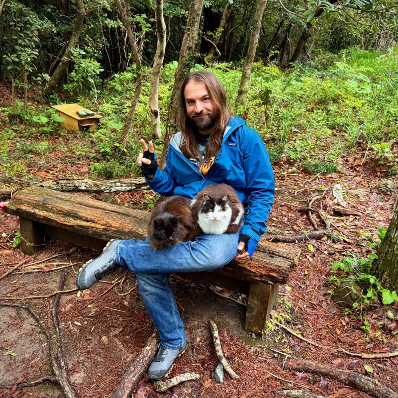 First New Friends on Cat Island