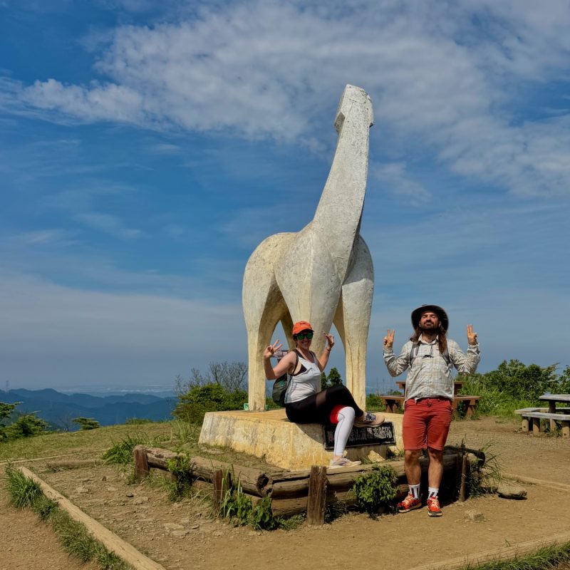 The Strange Sight Atop Mt. Jinba