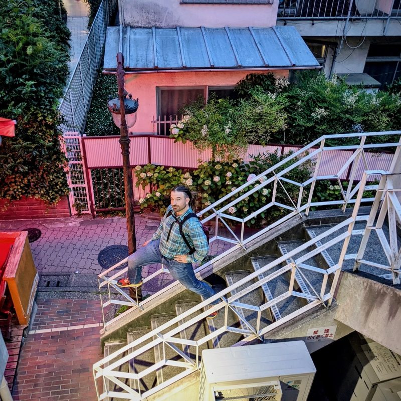 Stairway Posing