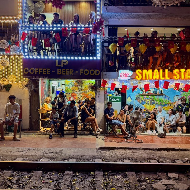 Train Street Crowds