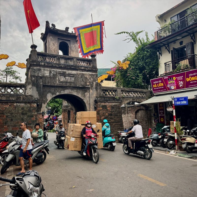 Busy Streets and Old Culture