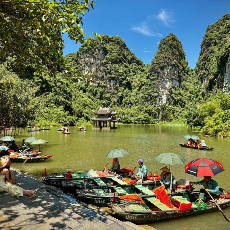 Docked in Trang An