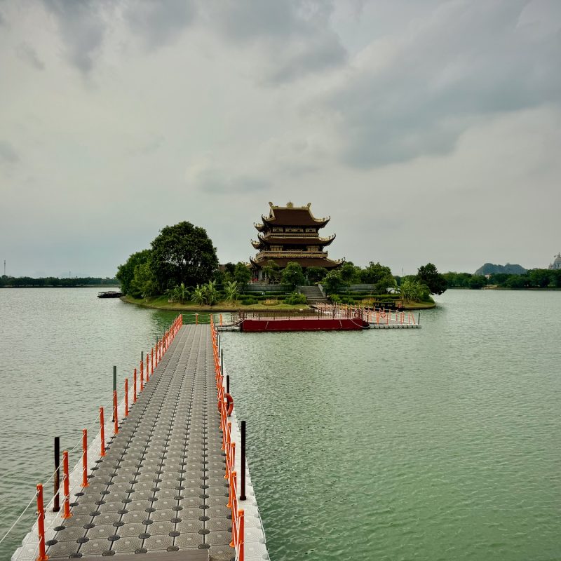 Floating Temple of Chùa Vàng