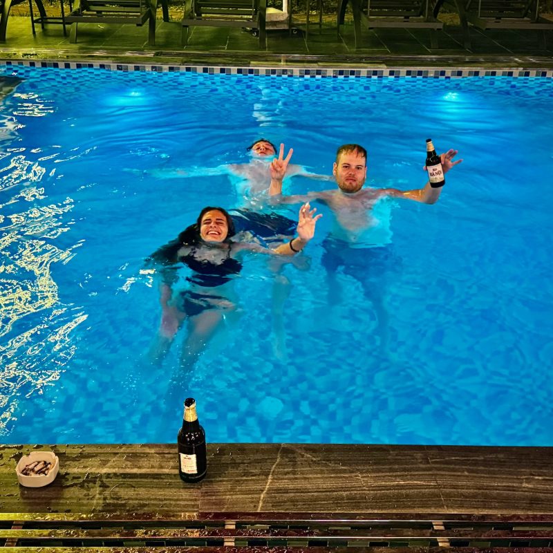 Last Night in the Hostel Pool