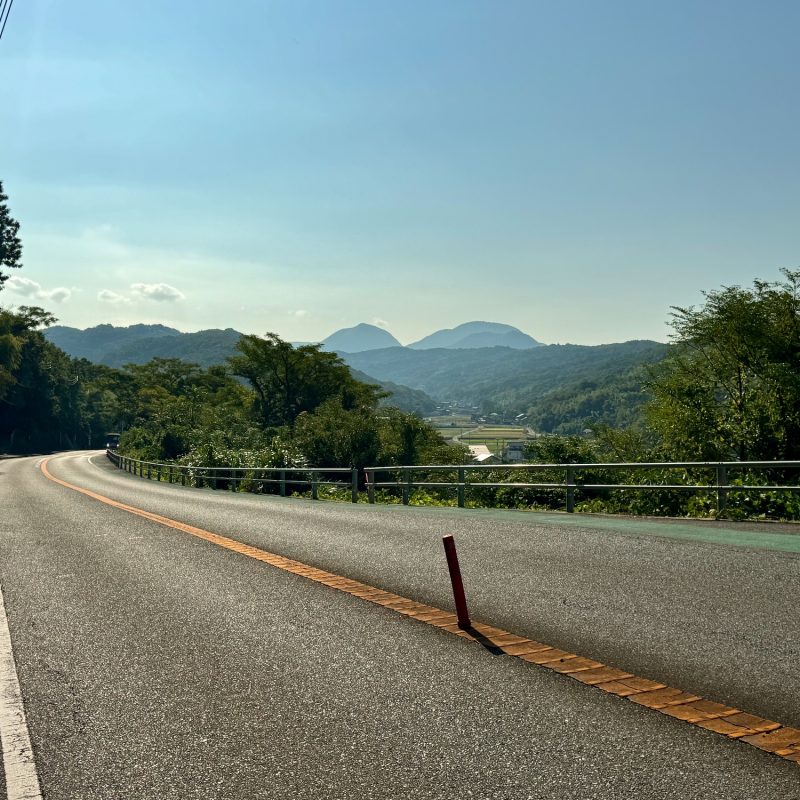 Leaving the Kunisaki Peninsula