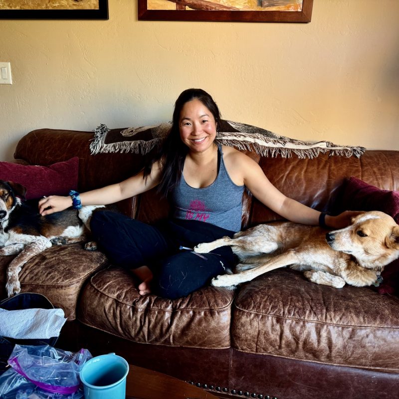 Kellie and Pups