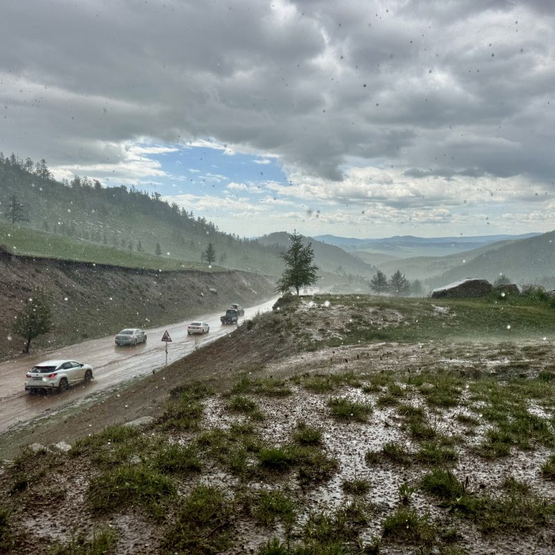 Storm on the Pass