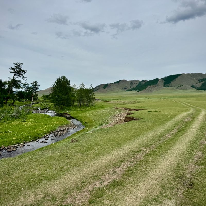 Creek and Road