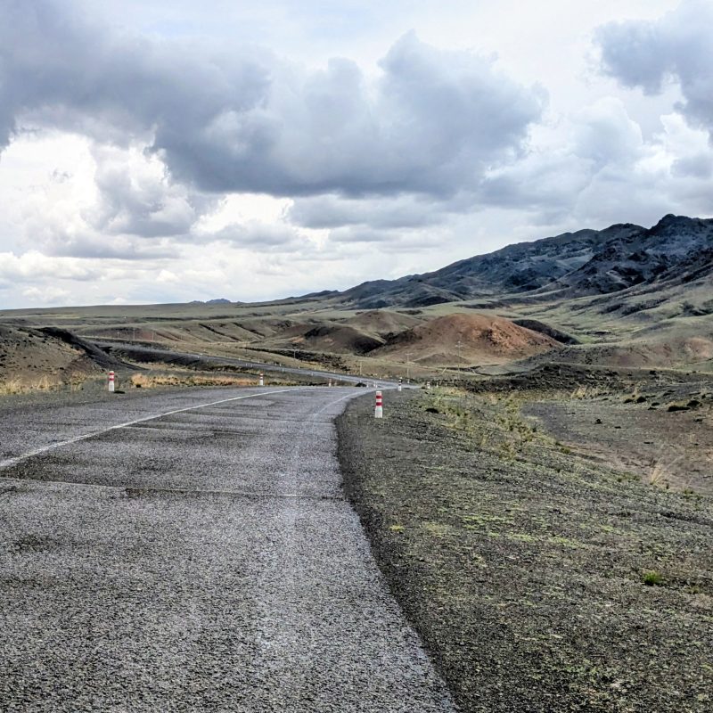 Road Through Yolyn Am