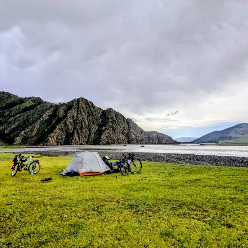 Camped Way Out There