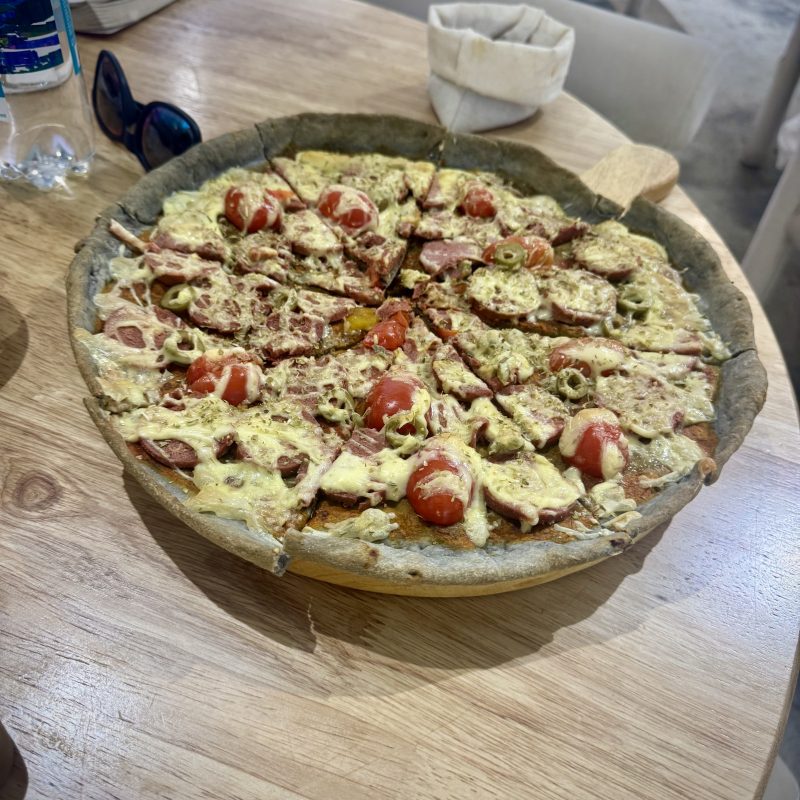 Weird Vegan Pizza